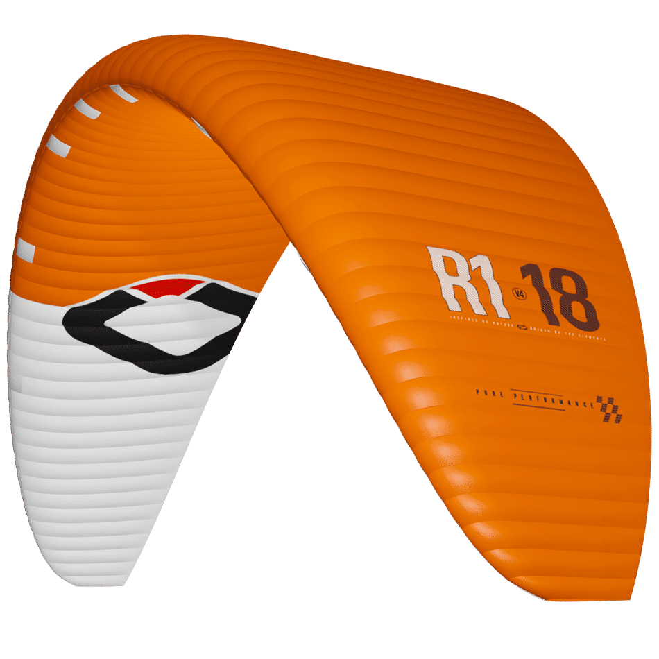Aile à caisson R1V4 orange Ozonekites vendu par JKS-kitesurf