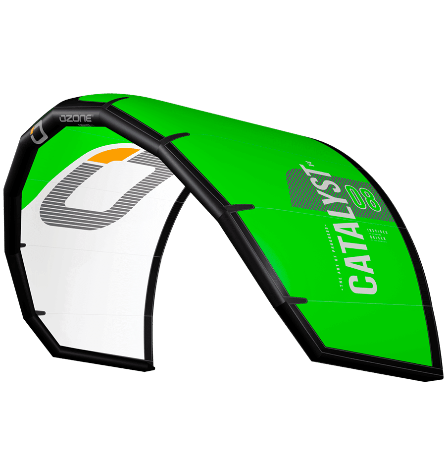 Catalyst V4 - L'aile de progression Ozone Kite vert clair